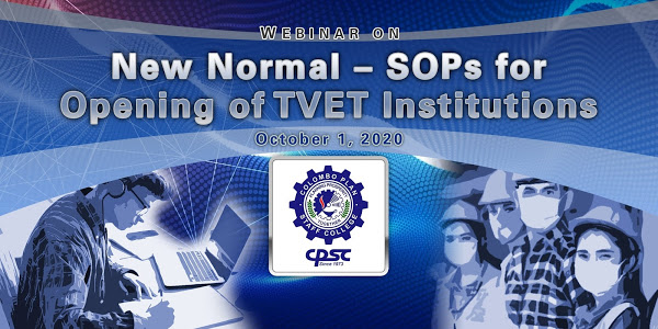 New Normal - SOPs for Opening of TVET Institutions