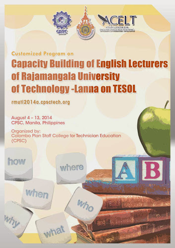 Capacity Building of English Lecturers of RMUTL on TESOL